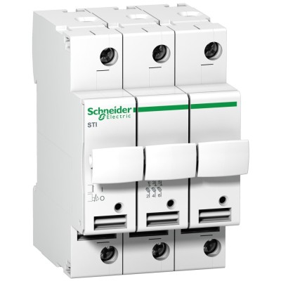Separator cu fuzibil 3P 25A 10X38mm Schneider A9N15656 foto