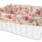 Husa Panza 43x33x19cm Alb/Flori Cod:588169042RM
