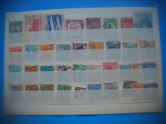 HOPCT LOT NR 544 BRAZILIA -37 TIMBRE VECHI-AMERICA LATINA-STAMPILATE/STAMPILAT