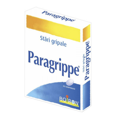 Tratament Homeopat, Boiron, Paragrippe, Tratamentul Starilor Gripale, 60 comprimate foto