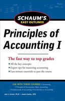 Schaum&#039;s Easy Outlines Principles of Accounting