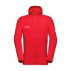 Jachetă de fleece MAMMUT Taiss Light ML Hooded mammut red XL