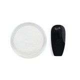 Pulbere decorativă strălucitoare - alb nr.3, 3g, INGINAILS