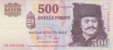 Ungaria 500 forint 2006 - comemorativa 1956, seria EB3891236