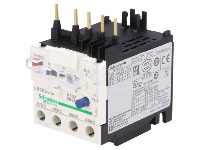 Releu termic TeSys K NO NC LR2K0316