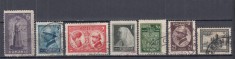 ROMANIA 1922 LP 73 INCORONAREA REGELUI LA ALBA IULIA SERIE STAMPILATA