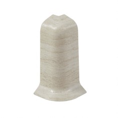 Colt exterior pentru plinta Set 10456-6014, milas, 52 x 22.5 mm, 2 buc/set
