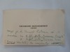 Autograf pe Carte de vizita Cicerone Theodorescu catre CAMIL PETRESCU