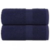 Prosoape pentru oaspeti 2 buc Bleumarin 360 g/m&sup2; 100% bumbac