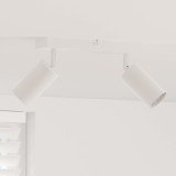 vidaXL Spotlight de tavan 2 Direcții Ajustabile Alb GU10