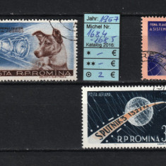România, 1957 | Misiunile spaţiale Laika, Sputnik 3, E1 / Luna-1 - Cosmos | aph