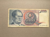Iugoslavia 5000 Dinari 1985