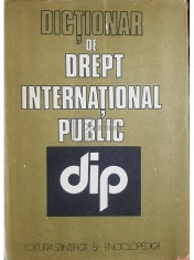 Ionel Closca - Dictionar de drept international public (Editia: 1982) foto