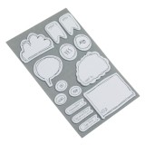 Set Notite Adezive Albe, 280 de Bucati, Forme Diverse, CMCLASS