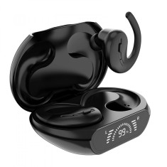 Casti Bluetooth 5.3 , Calitatea sunetului excelenta, Sport sau Gaming, IPX3, Wireless, Handsfree, Anularea Zgomotului, Microfon Incorporat, Carcasa Ma