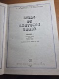 atlas de anatomie umana - din anul 1983 - format mare , coperti cartonate
