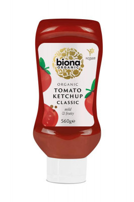 Ketchup Clasic Bio Biona 560gr foto