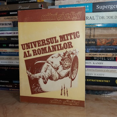 VICTOR KERNBACH - UNIVERSUL MITIC AL ROMANILOR , 1994 * foto