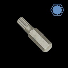 Bit Spline M8, Bit Vielzahn, 1/4 inch, oțel S2