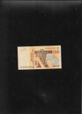 Statele Africii de Vest 500 francs franci CFA BCEAO 2012 (25) seria25250403861 Coasta de Fildes A