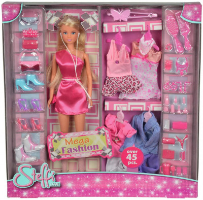 PAPUSA STEFFI MEGA FASHION SET CU HAINUTE DE SCHIMB SuperHeroes ToysZone foto