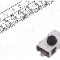 Microintrerupator 6x3.8mm, OFF-(ON), SPST-NO, C&amp;K - KSR211G LFS