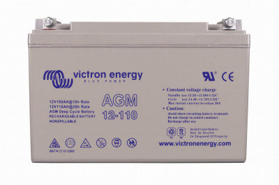 Victron Energy AGM Deep Cycle Batt 12V/110Ah foto