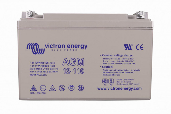 Victron Energy AGM Deep Cycle Batt 12V/110Ah