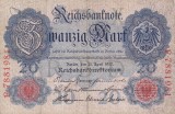 GERMANIA 20 marci 1910 VF!!!