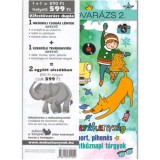 Kifestővar&aacute;zs dupla - Mesebeli csod&aacute;s l&eacute;nyek kifestő + Ezerf&eacute;le tev&eacute;kenys&eacute;g kifestő - B&iacute;born&eacute; Veres Dorottya