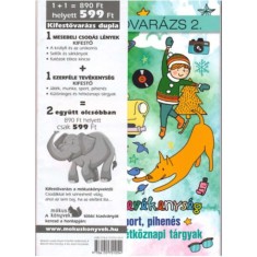 Kifestovarazs dupla - Mesebeli csodas lenyek kifesto + Ezerfele tevekenyseg kifesto - Biborne Veres Dorottya foto
