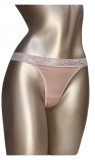 Chilot tanga roz pudra, L, M, S, XL