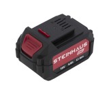 Acumulator Steinhaus ONE 18V, PRO-ONE-BAT4, 18V Li-Ion, capacitate 4Ah, energie 72Wh, Resigilat, Grad A