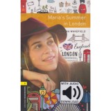 Maria&#039;s Summer in London - Oxford Bookworms Library 1 - MP3 Pack - Rowena Wakefield