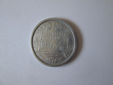 Rară! Oceania Franceză 1 Franc 1949 in stare bună, Australia si Oceania, Aluminiu