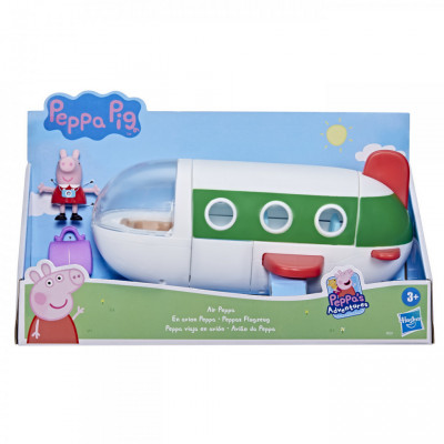 Peppa pig set mergem cu avionul foto