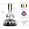 Set de becuri led auto F2 CSP Zes H7 HB4 H11 H8 H9 H16 H1