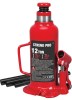 Cric hidraulic tip butelie Strend Pro 12 t, 227&ndash;457 mm, robust