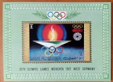 UMM AL QIWAIN-OLIMIPIADA -MUNCHEN-72-Colita -nestampilata.-Vezi-Scan