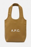 A.P.C. geantă tote ninon small culoarea maro, PUAAT.M61861