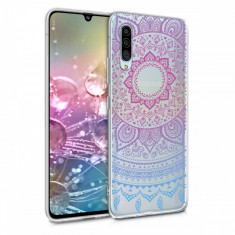 Husa pentru Samsung Galaxy A90, Silicon, Multicolor, 50292.03 foto