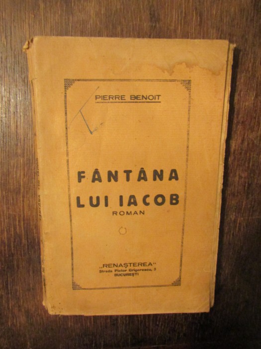 F&acirc;nt&acirc;na lui Iacob - Pierre Benoit