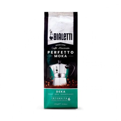 Cafea macinata Bialetti Perfetto Deka Moka 250g foto