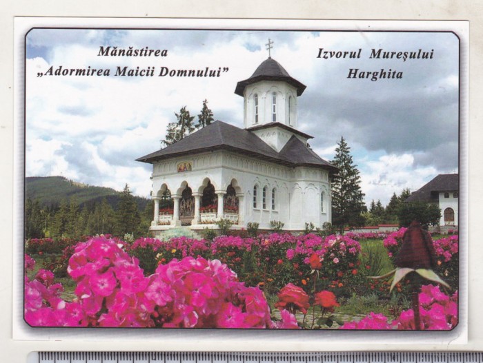 bnk cp Manastirea Izvorul Muresului - Vedere - necirculata