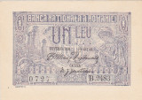 ROMANIA 1 LEU 1915 UNC