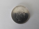 Egipt 25 Piastres 1970 Argint are 26 gr,impdecabila
