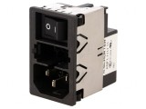 Conector de Alimentare AC 1A 250V IEC 60320 KMF