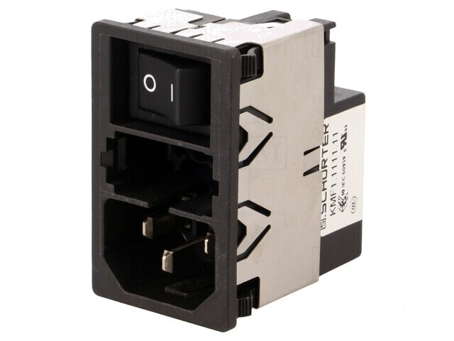Conector de Alimentare AC 1A 250V IEC 60320 KMF