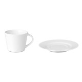 Cappuccino ceasca si farfurie