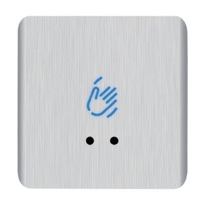 Buton de iesire Touchless ajustabil, aluminiu, argintiu, montaj aparent, IP66 CSB-20C30S-AL1 SafetyGuard Surveillance foto